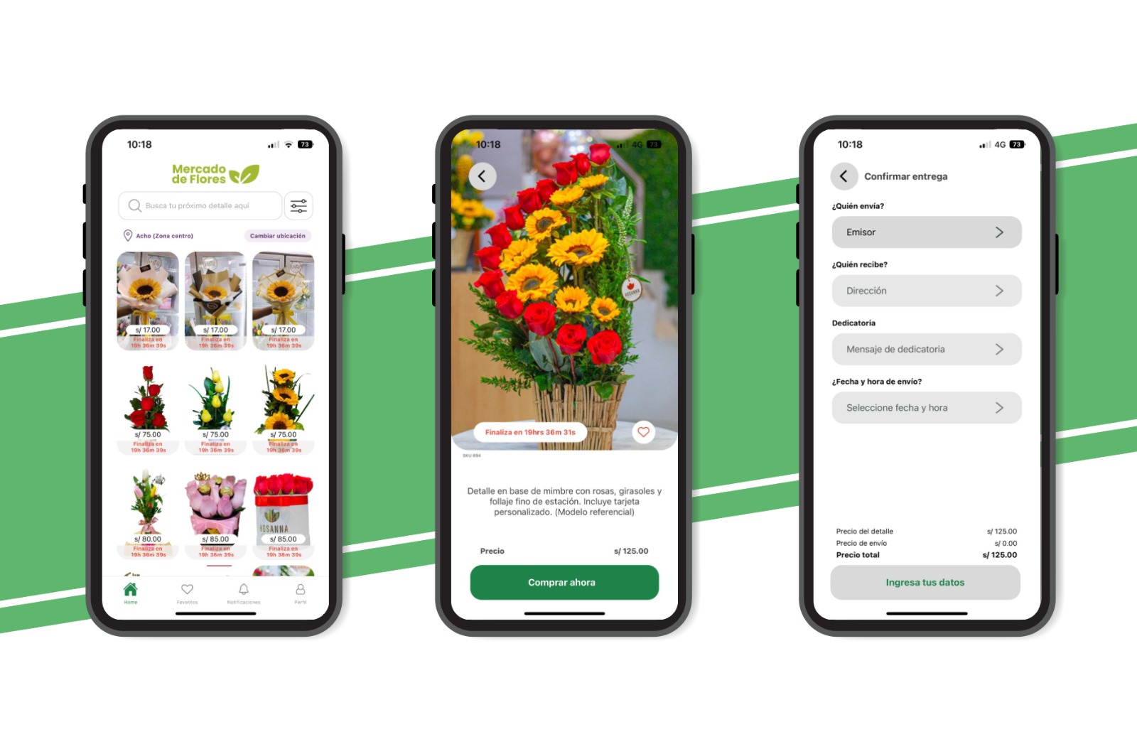 Digitalización mercado de flores